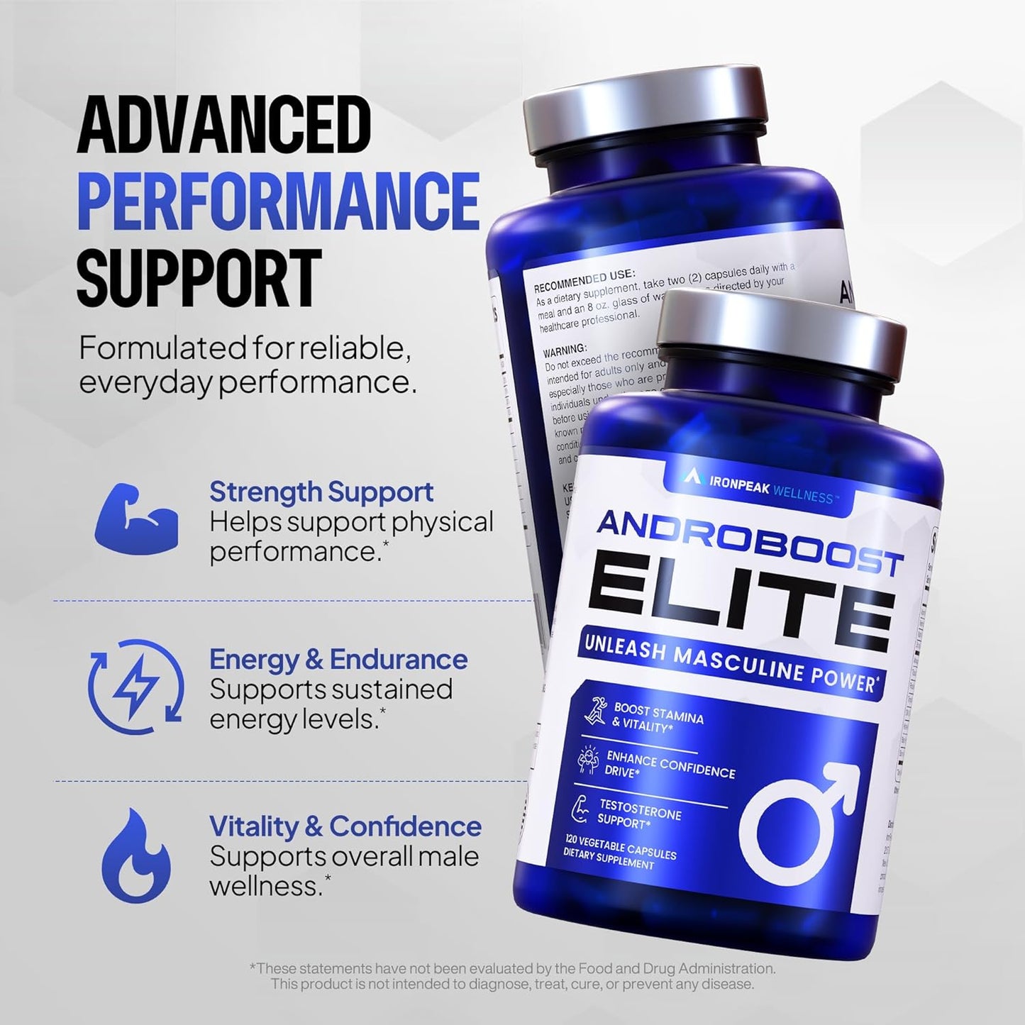 Premium Natural Testosterone Support & Energy