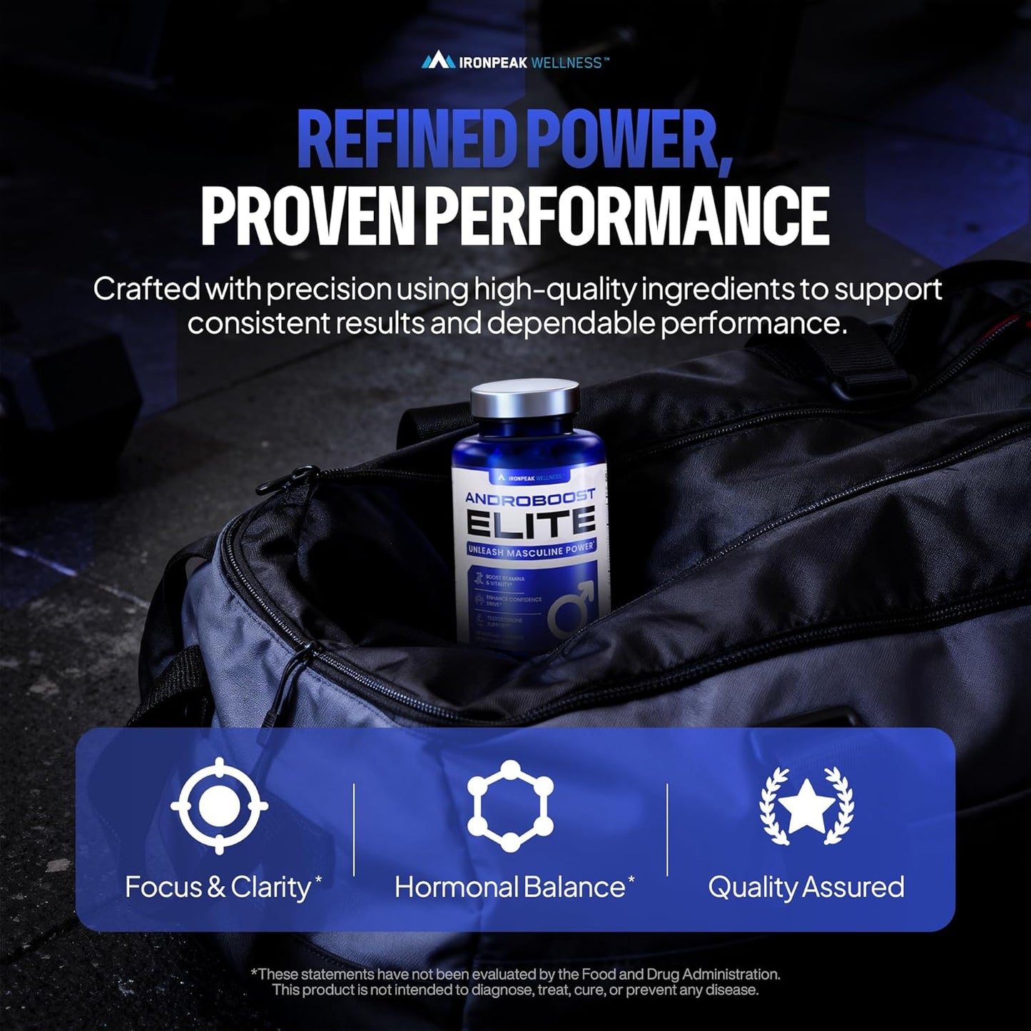 Premium Natural Testosterone Support & Energy